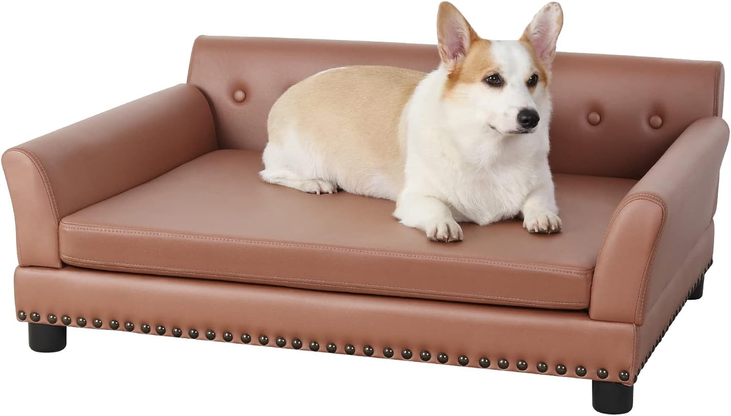 Designer Pet Sofa/Couch (Luxury Fabric)