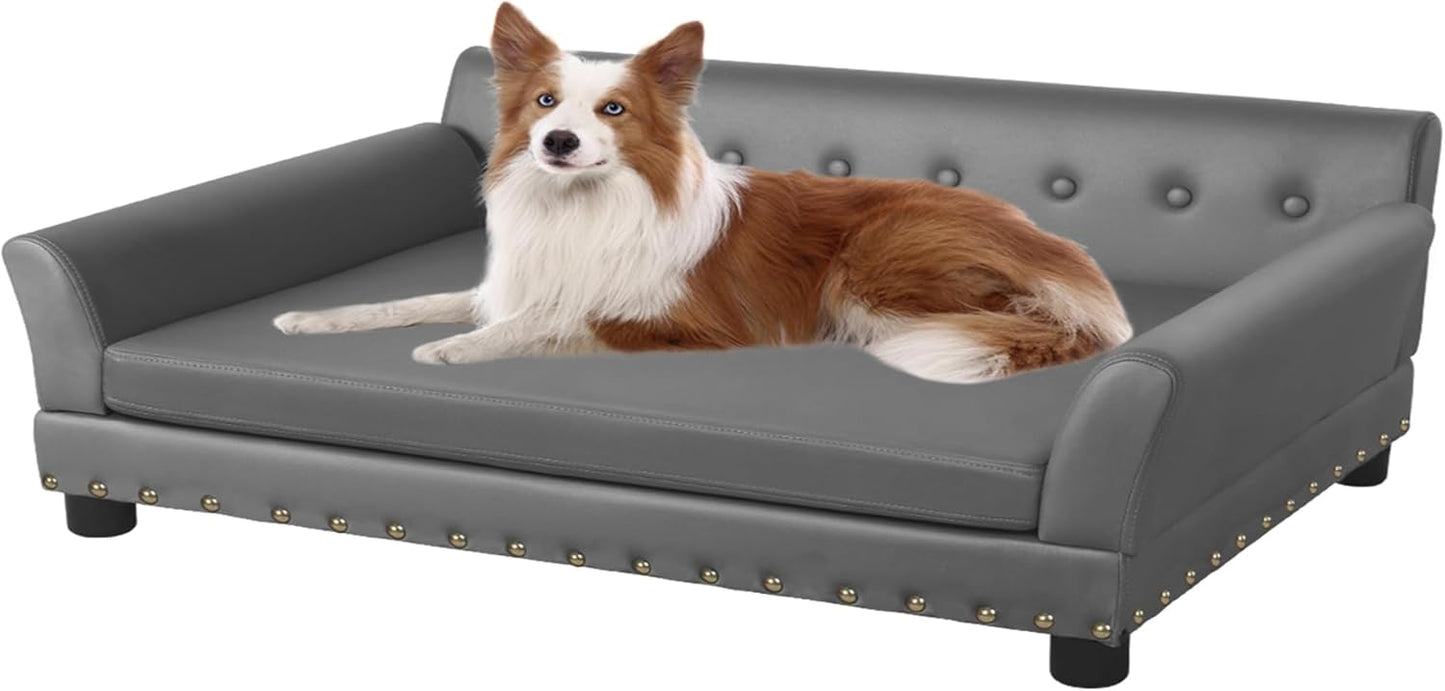 Designer Pet Sofa/Couch (Luxury Fabric)