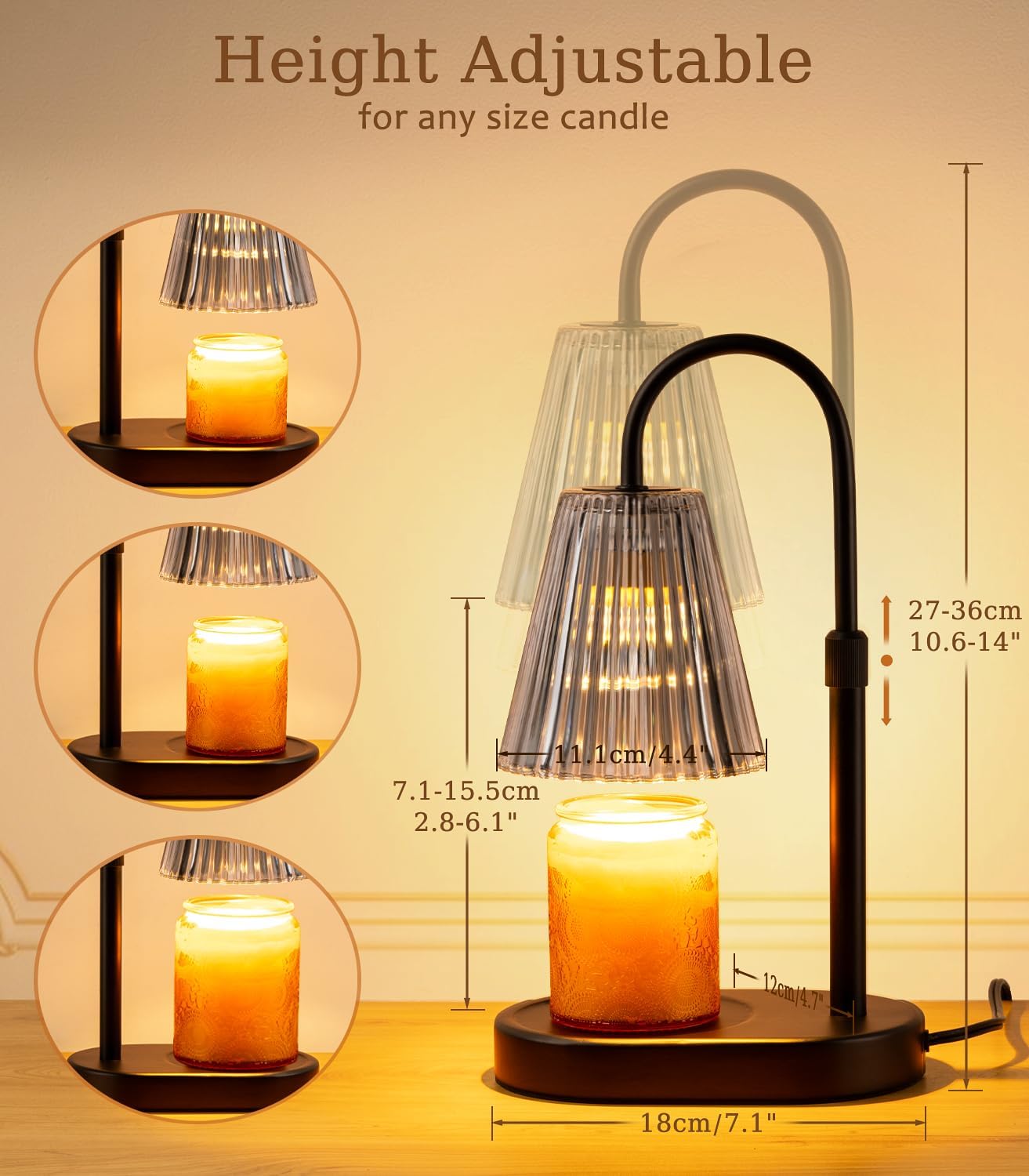 GlowMuse™ Candle Warmer Lamp