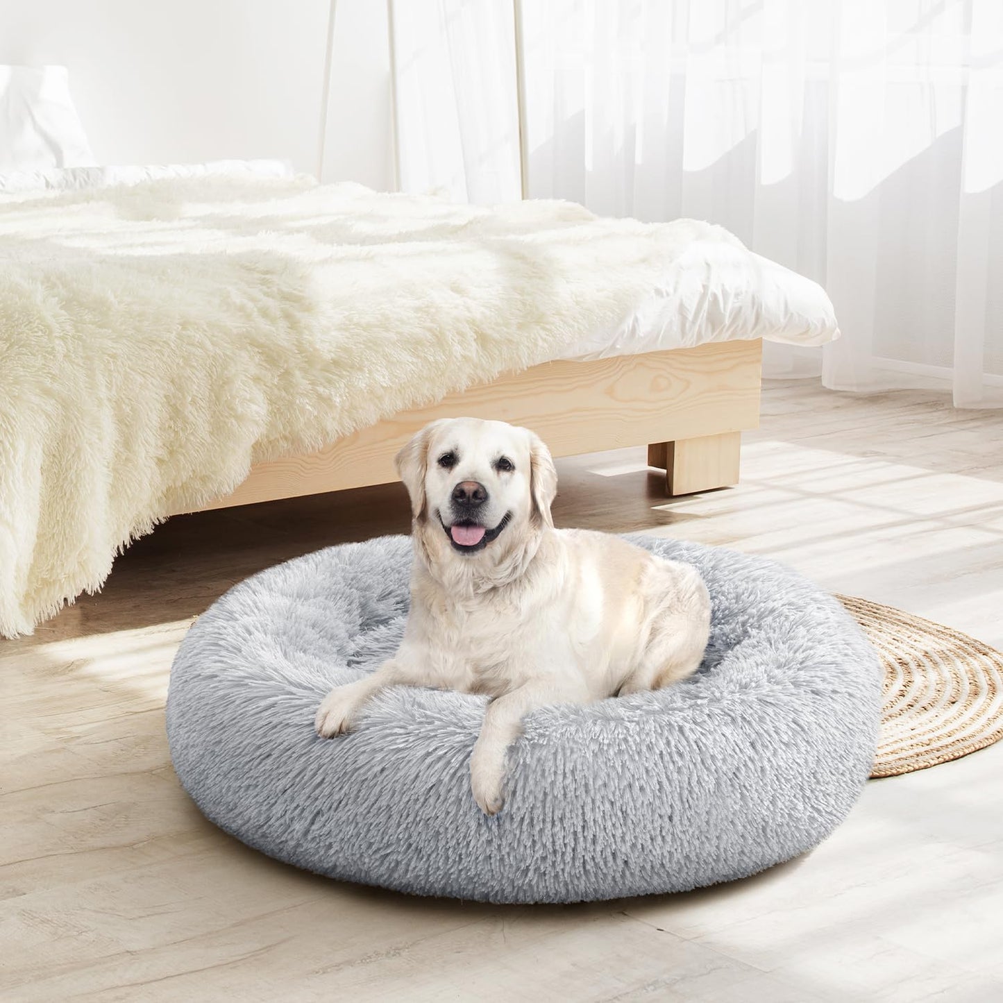 CloudNest™ Calming Donut Dog Bed