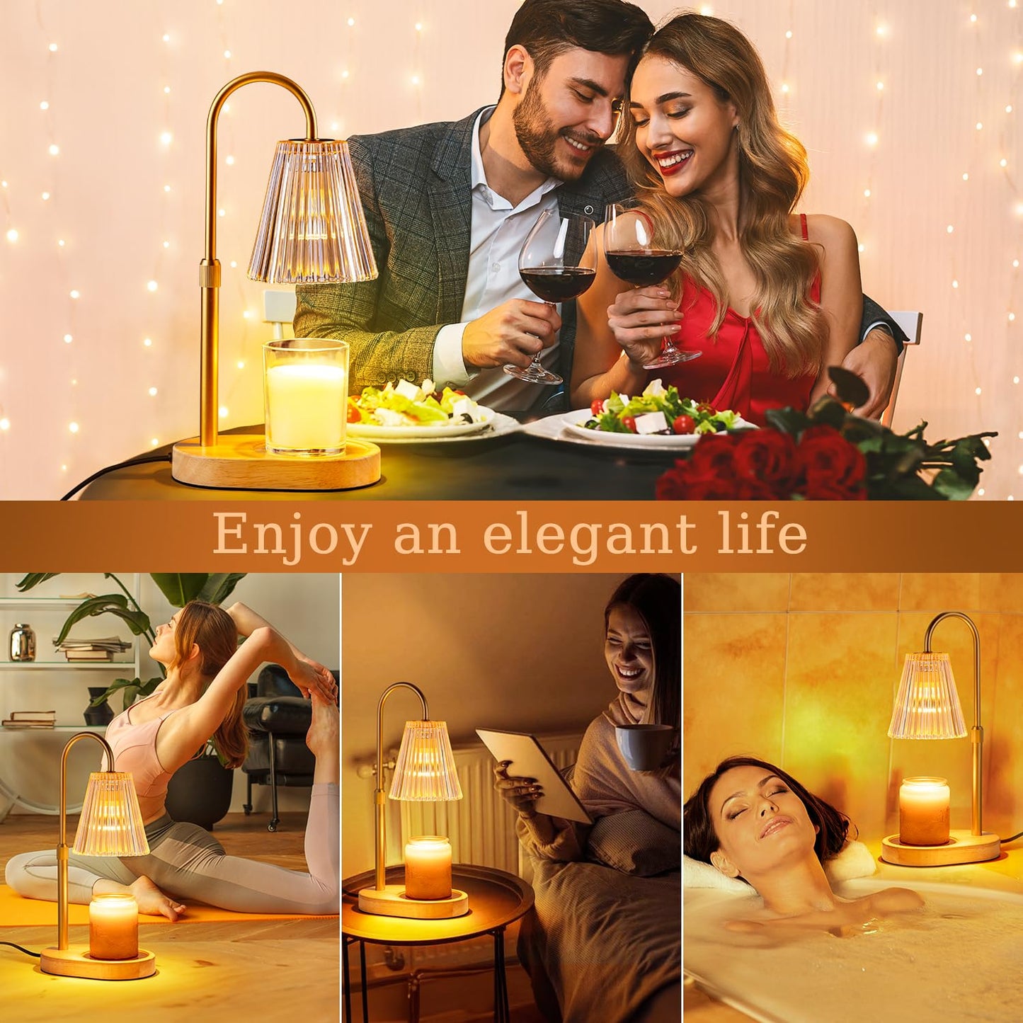 GlowMuse™ Candle Warmer Lamp