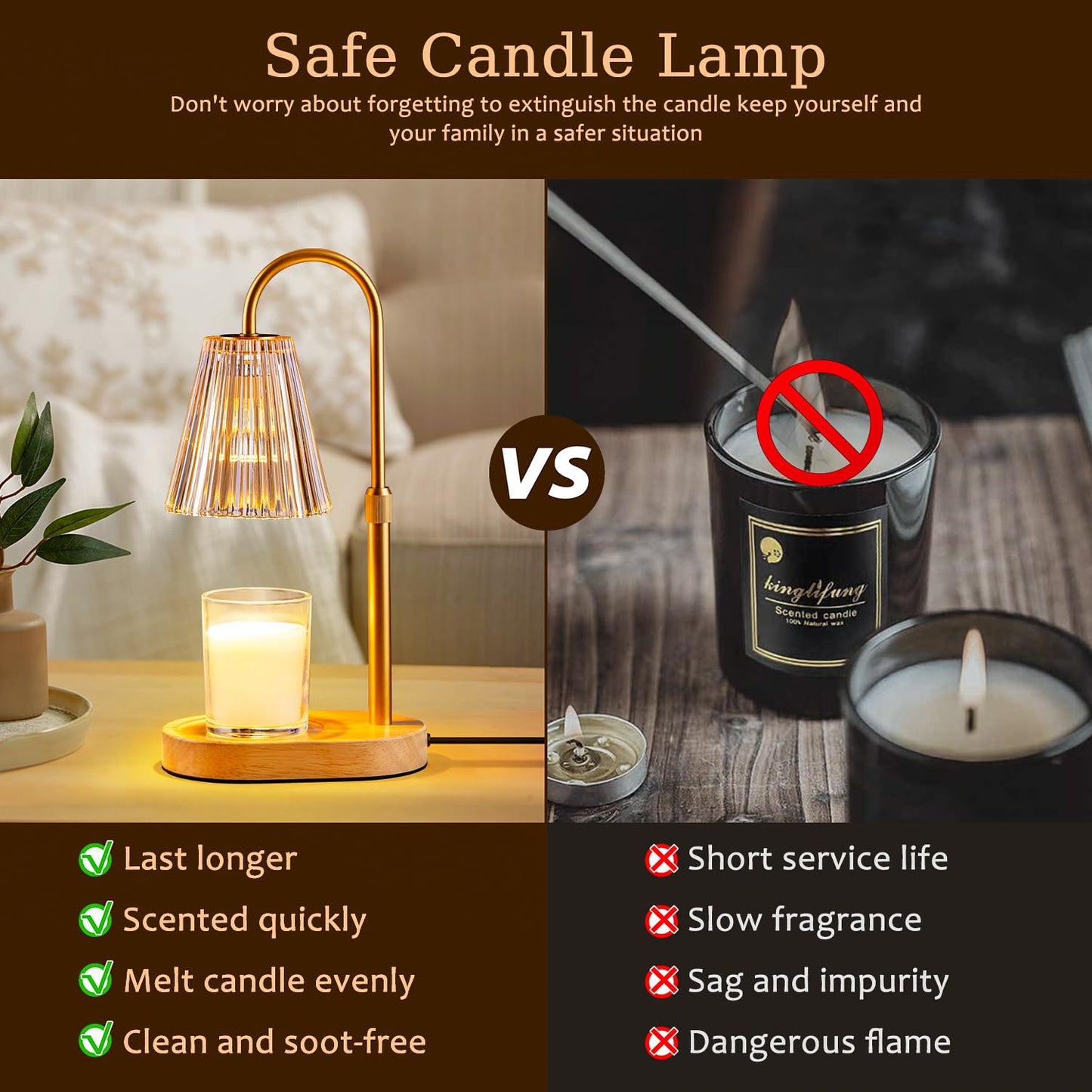 GlowMuse™ Candle Warmer Lamp