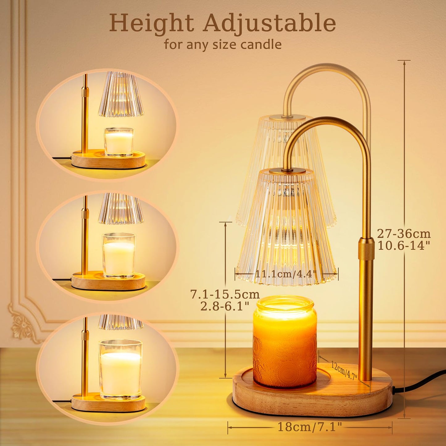 GlowMuse™ Candle Warmer Lamp