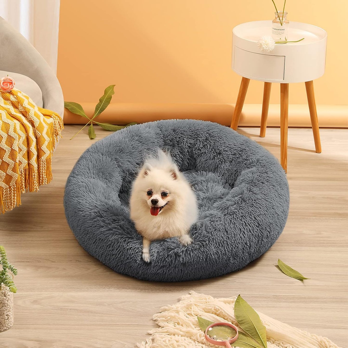 CloudNest™ Calming Donut Dog Bed