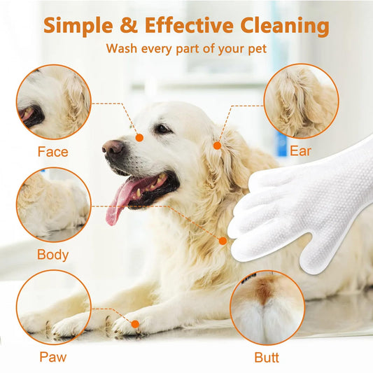 WhiffAway™ Pet Glove Wipes '36 Pcs'