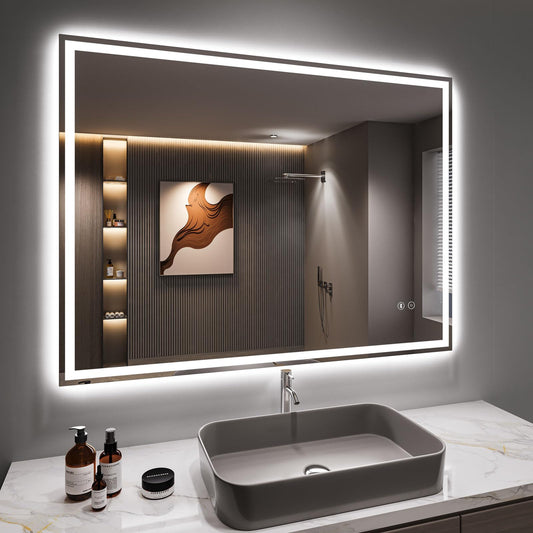 Aura Reflect - Smart Mirror with  Bluetooth, Led, Anti-Fog & Shave Socket