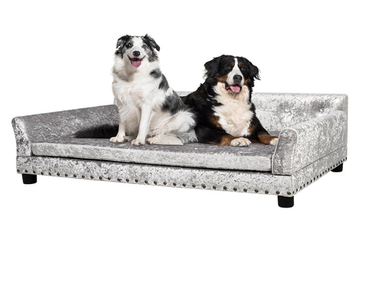 Designer Pet Sofa/Couch (Luxury Fabric)